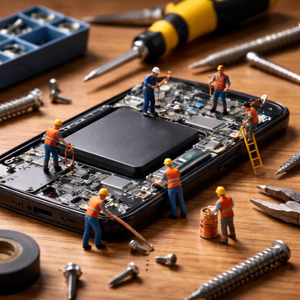 Mini Worker Repair Phone (2)